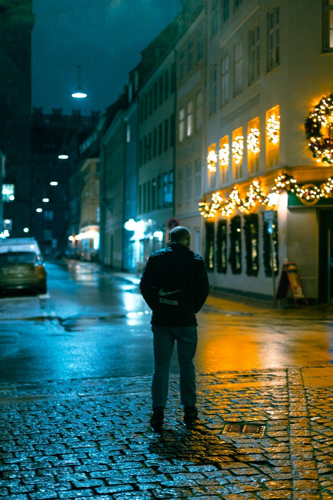 Portrait of a Danish male photojournalist