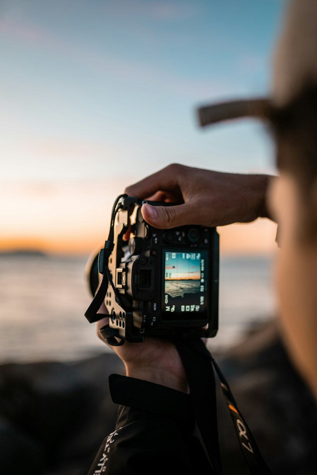 photographer capturing moments