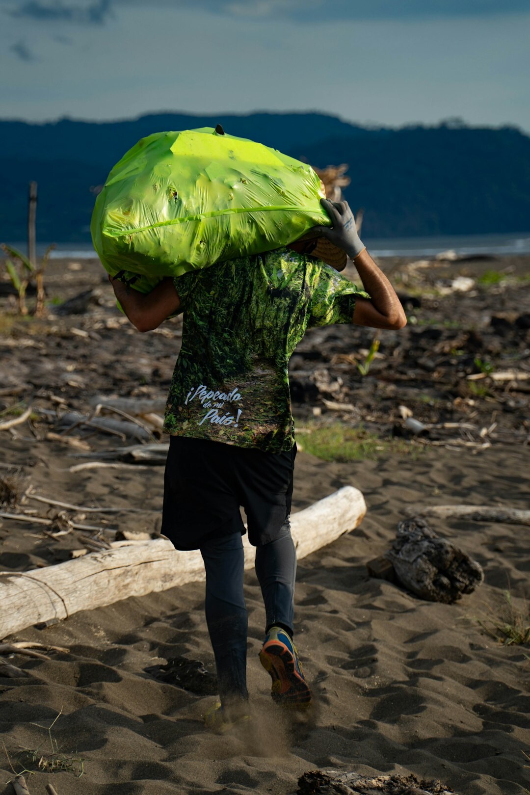 elderly man helping neighbor